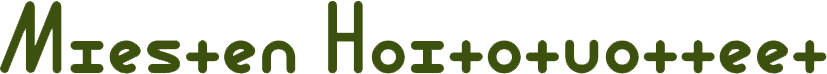 Miesten Hoitotuotteet