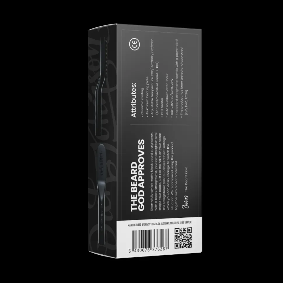 Parransuoristin Matt Black